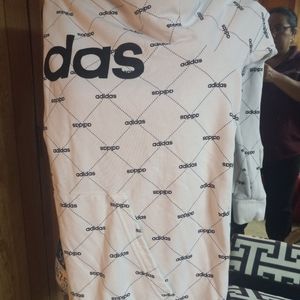 Xl Adidas hoodie with design all over